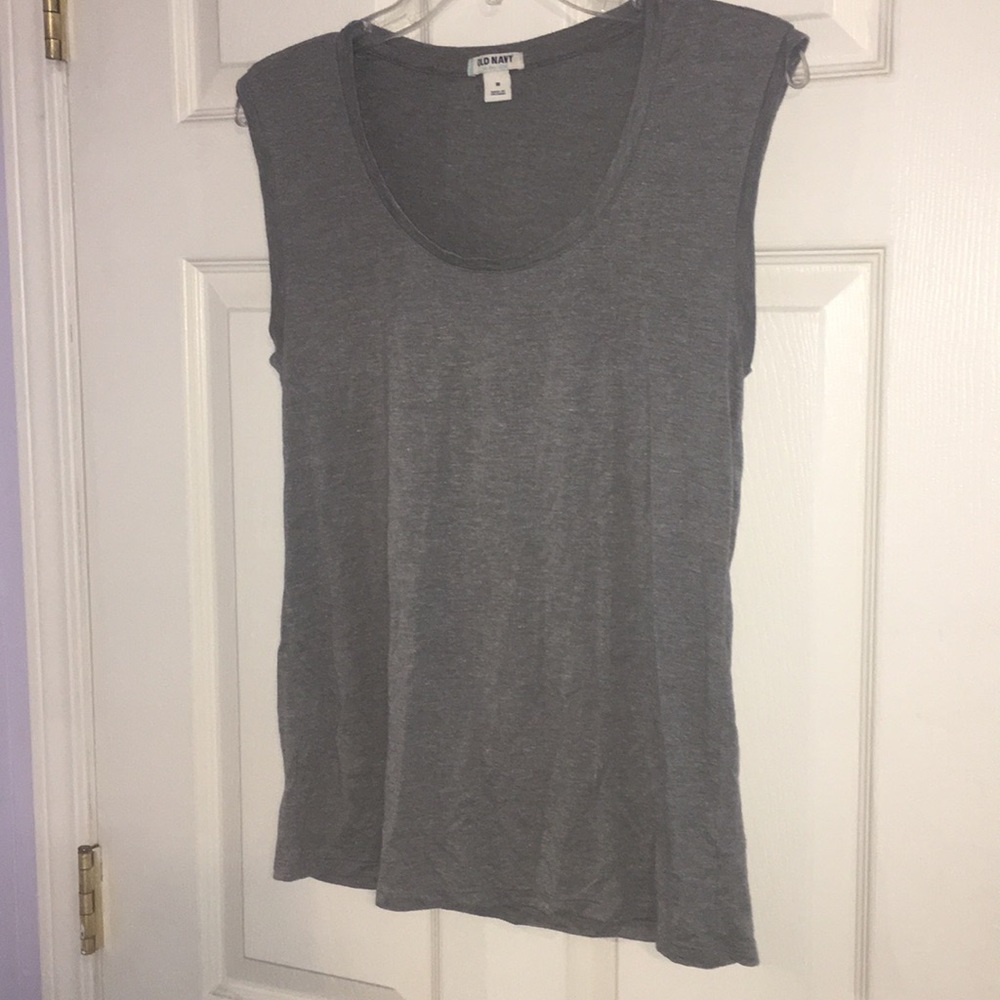 Cute Heather Gray Tank Top